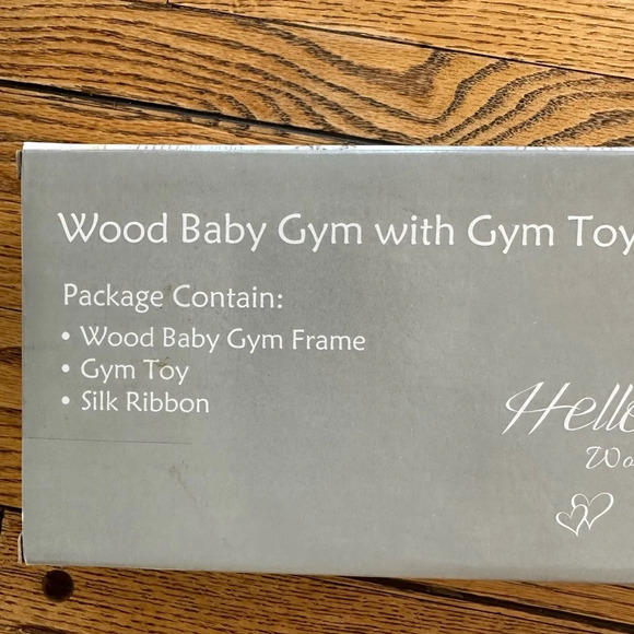 Baby wooden gym Gender neutral NWT - Picture 3 of 3